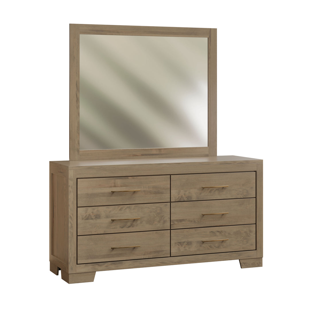 QW Amish London Low Dresser & Optional Mirror