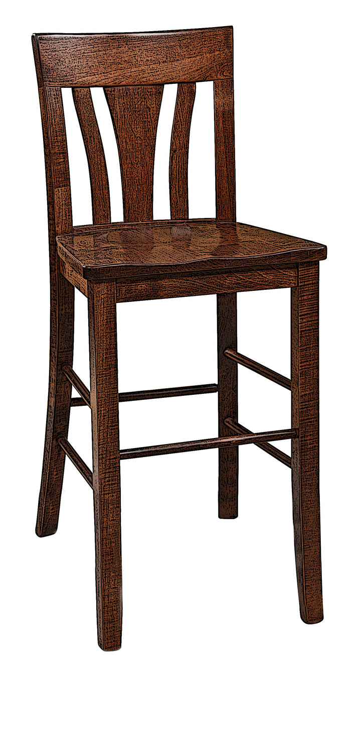 QW Amish Metro Bar Chair