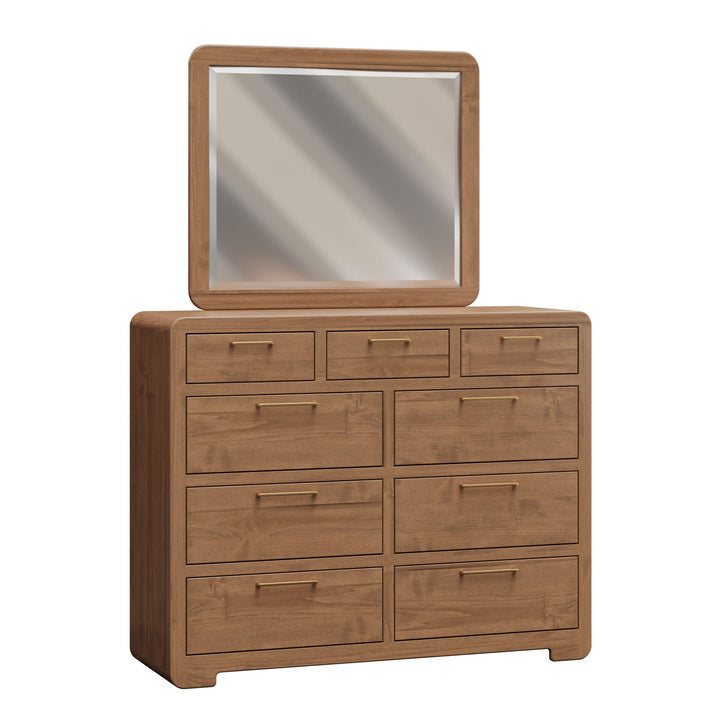 QW Amish Europa High Dresser w/Mirror Option