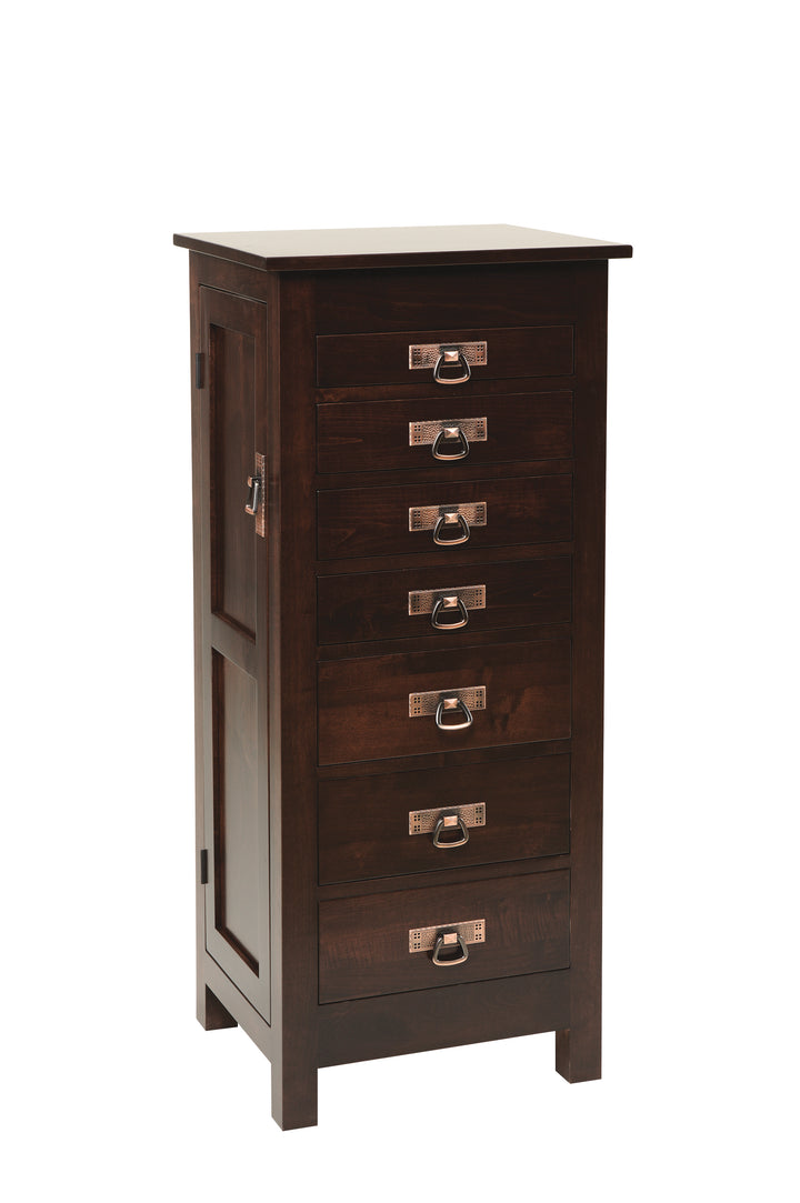 QW Amish 150 Mission Jewelry Armoire