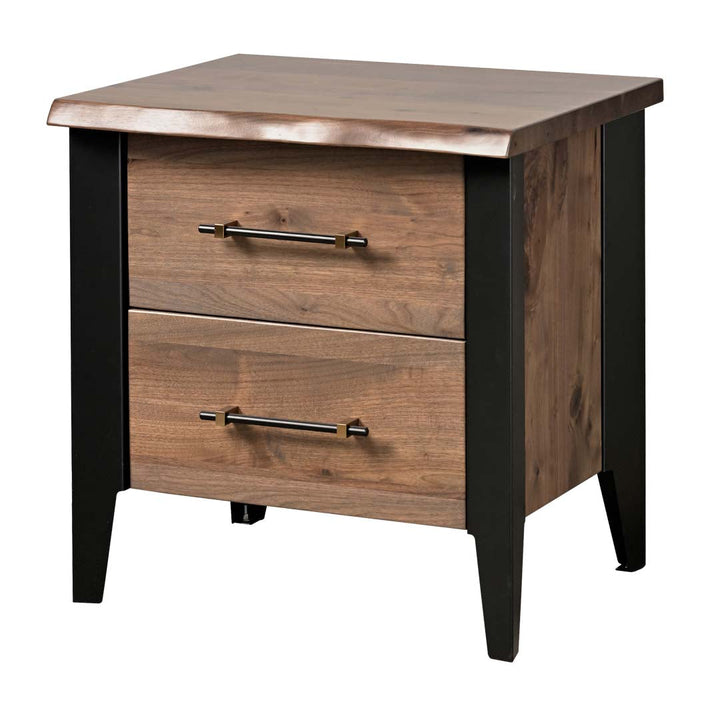 QW Amish Uptown 2 Drawer Nightstand