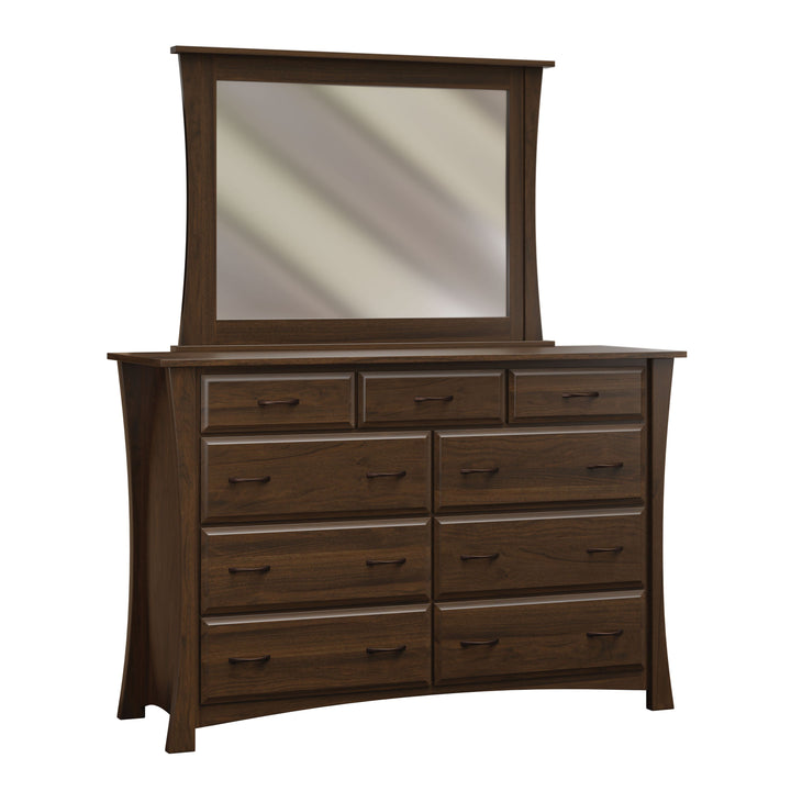 QW Amish Cove Dresser & Mirror Option