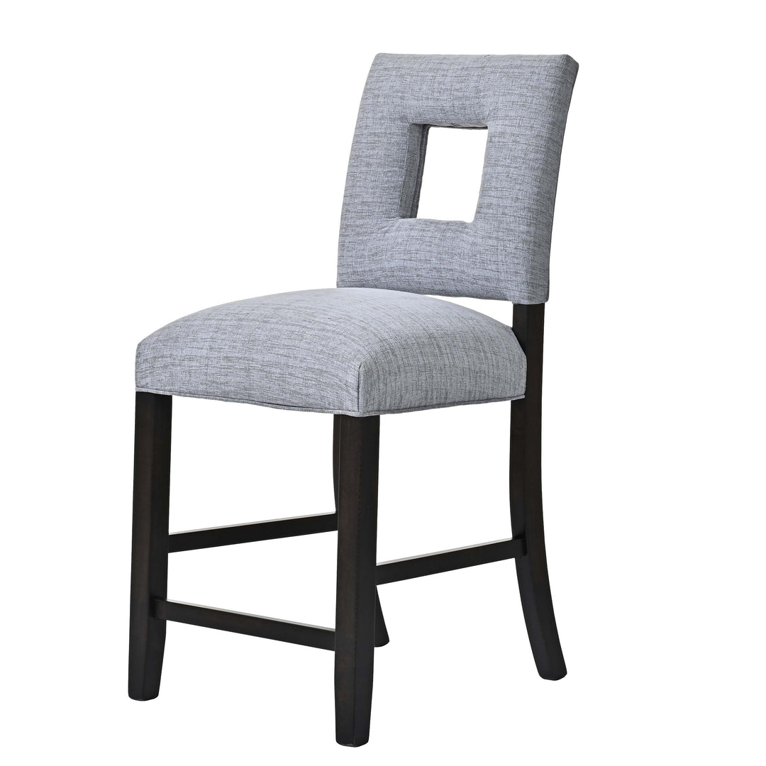 QW Amish Minerva Upholstered Bar Chair