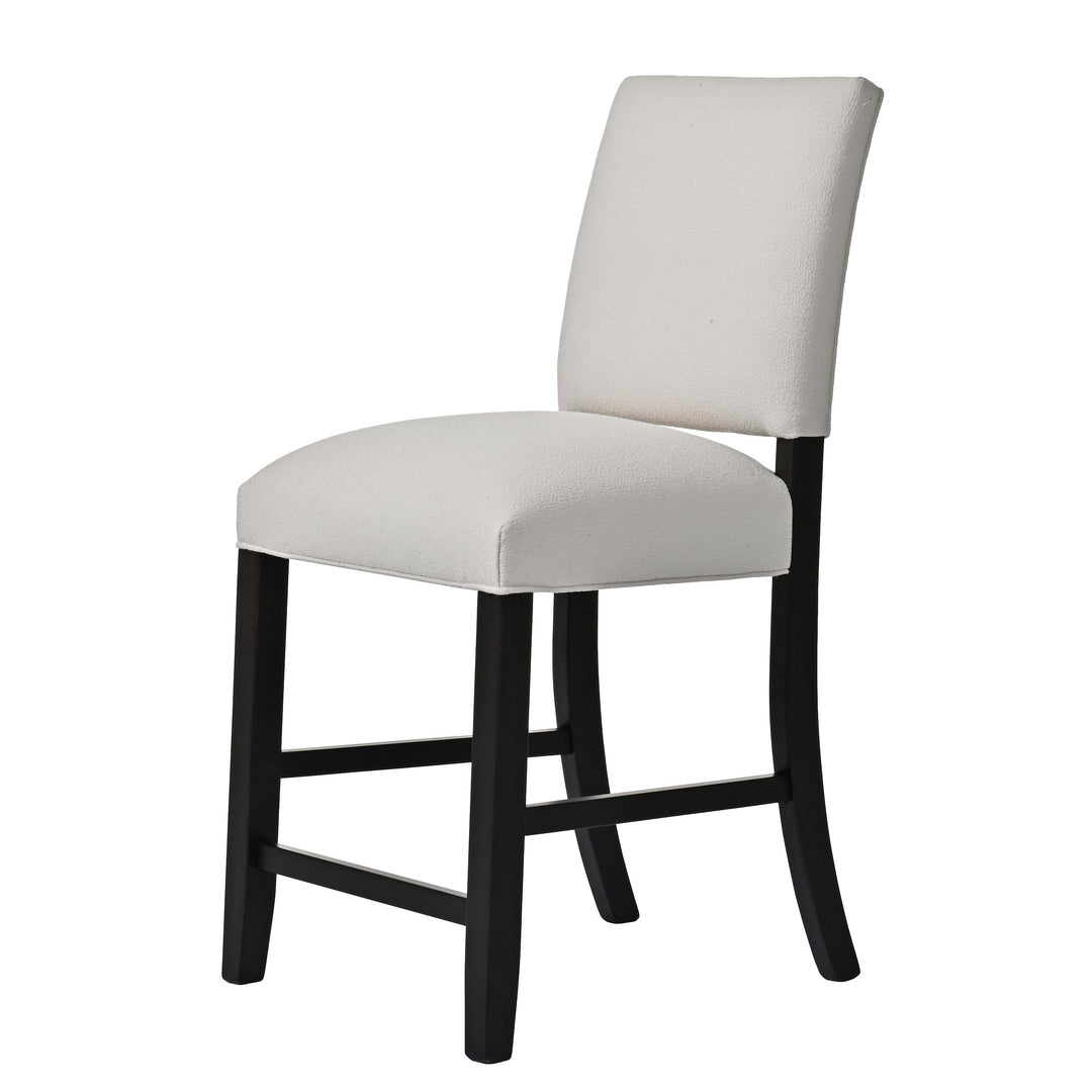 QW Amish Crater Upholstered Bar Chair