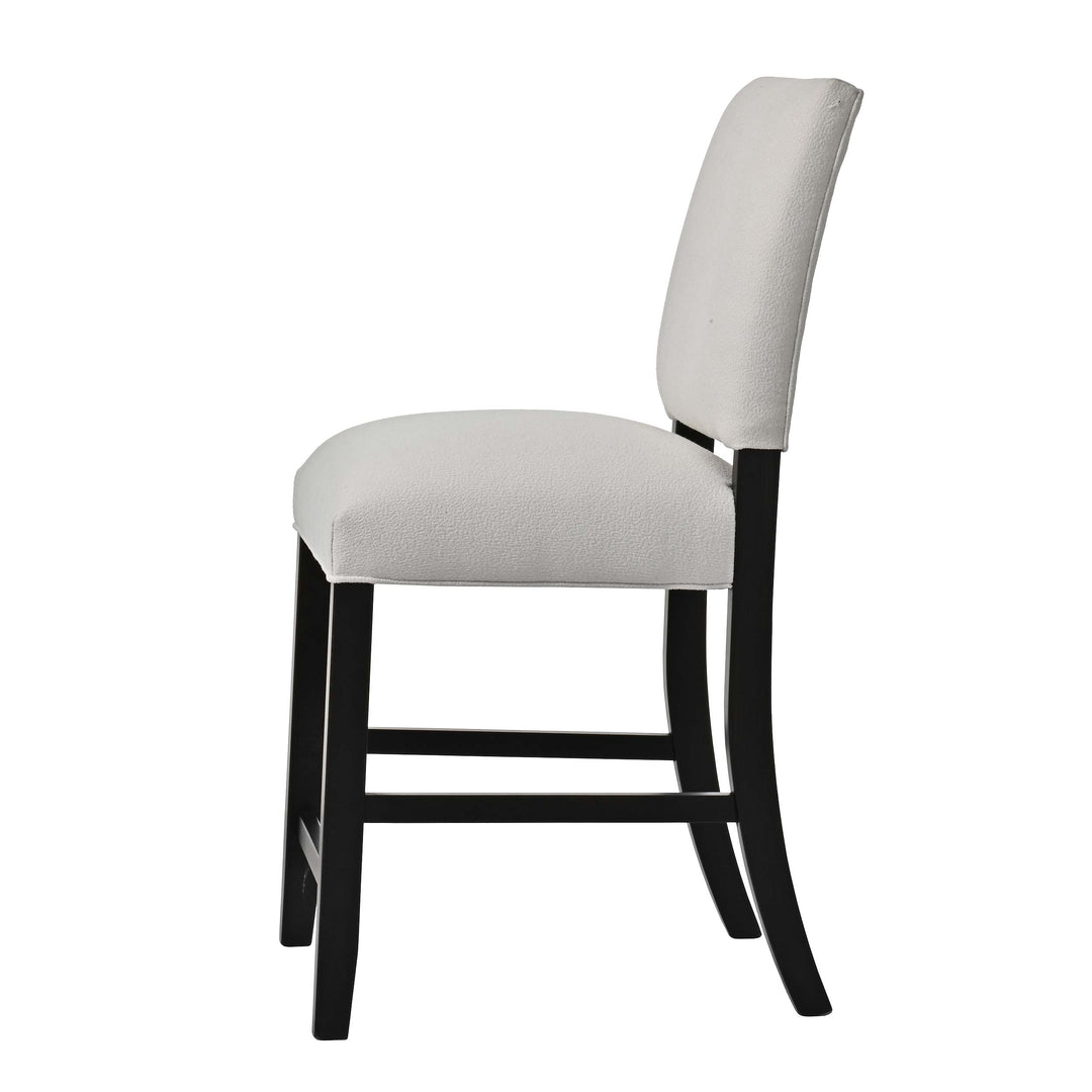 QW Amish Crater Upholstered Bar Chair