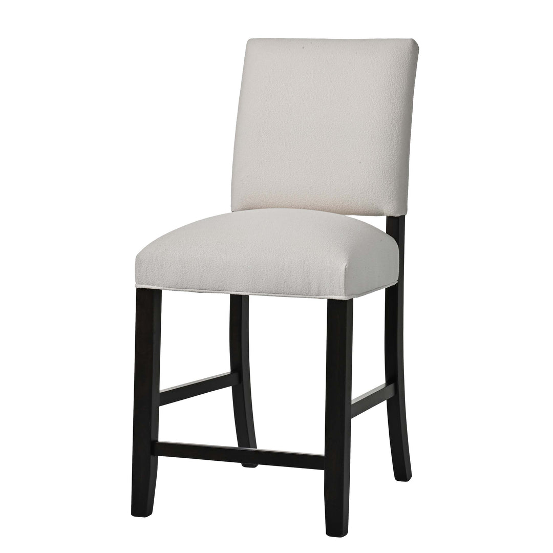 QW Amish Crater Upholstered Bar Chair