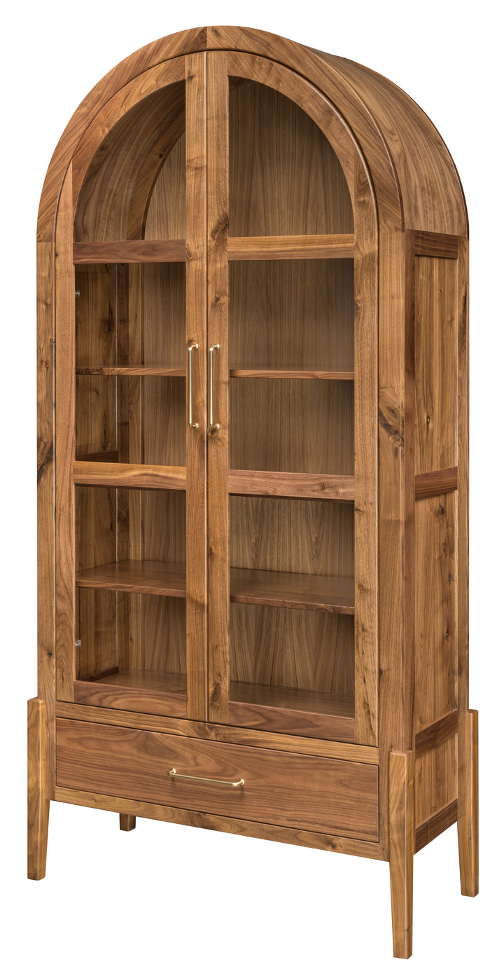 QW Amish Century Arched Bookcase