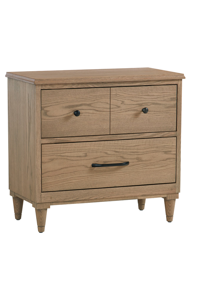 QW Amish Edinburg 2 Drawer Nightstand