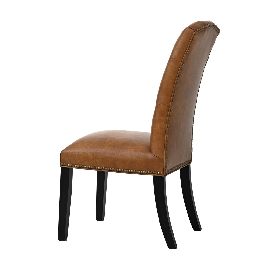 QW Amish Dalton Tufted Upholstered Side Chair