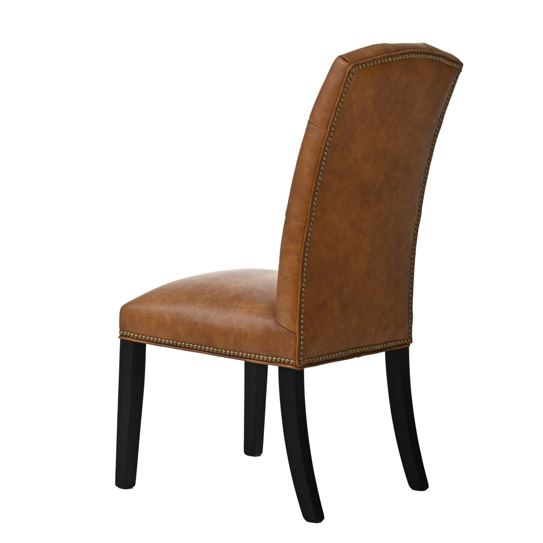 QW Amish Dalton Tufted Upholstered Side Chair