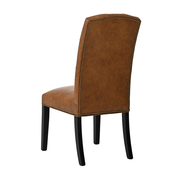 QW Amish Dalton Tufted Upholstered Side Chair