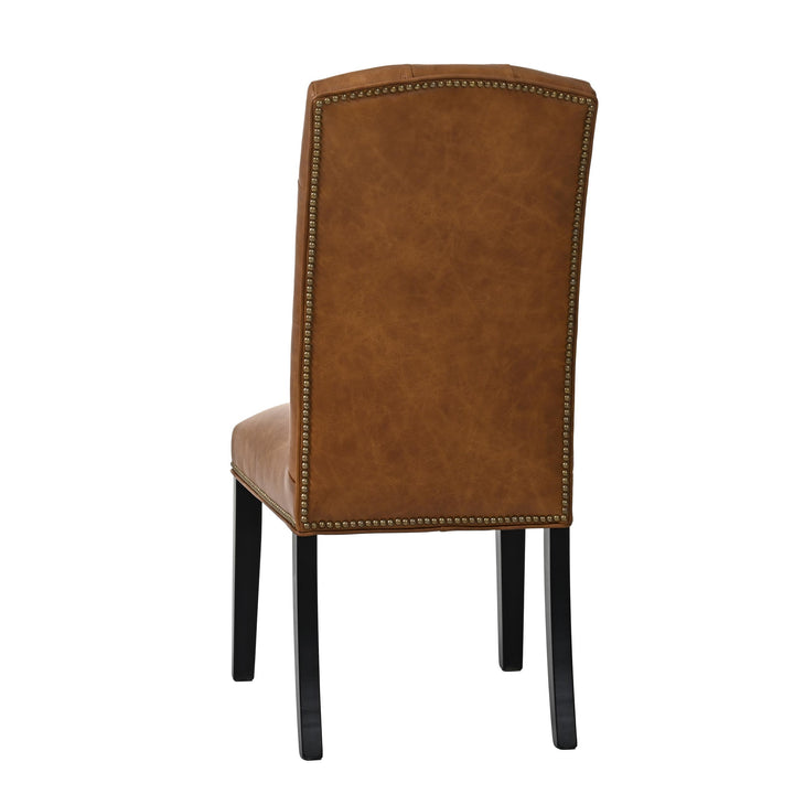 QW Amish Dalton Tufted Upholstered Side Chair