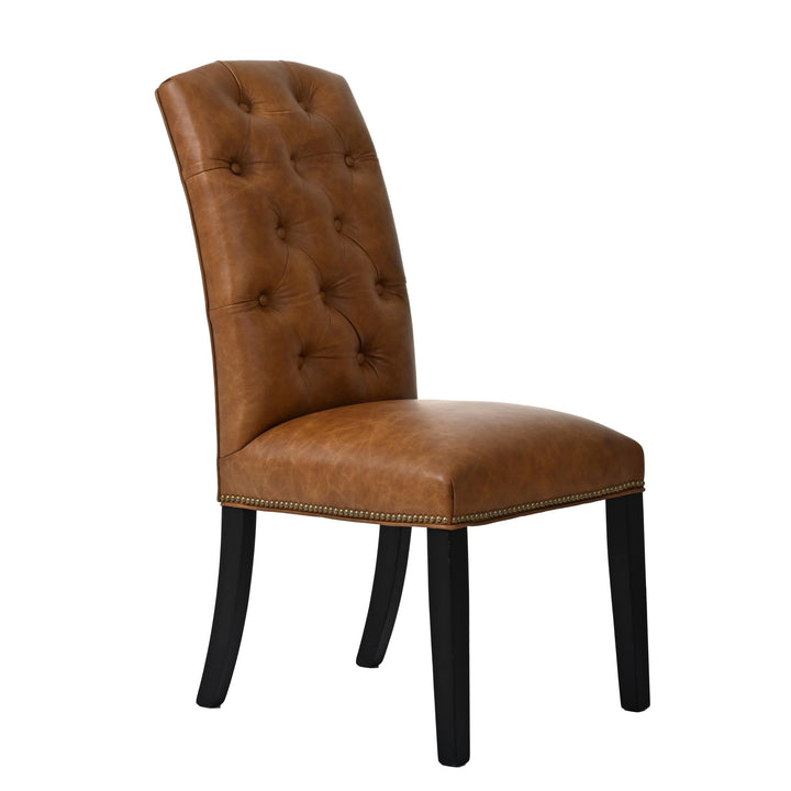 QW Amish Dalton Tufted Upholstered Side Chair