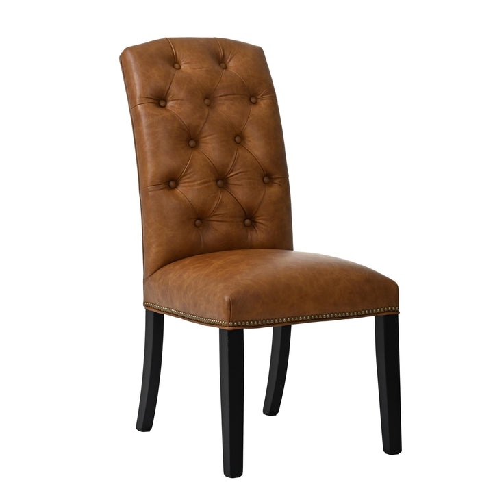 QW Amish Dalton Tufted Upholstered Side Chair