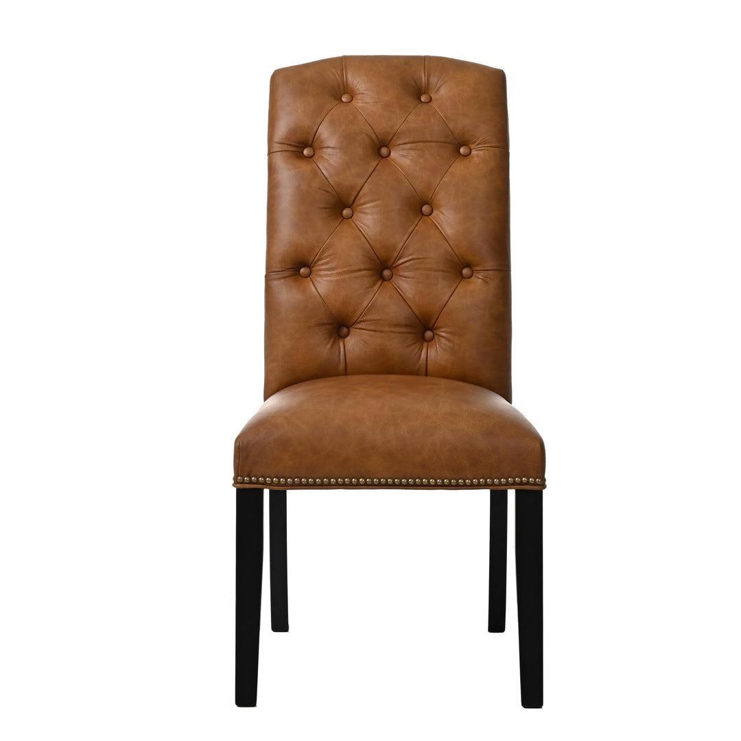 QW Amish Dalton Tufted Upholstered Side Chair