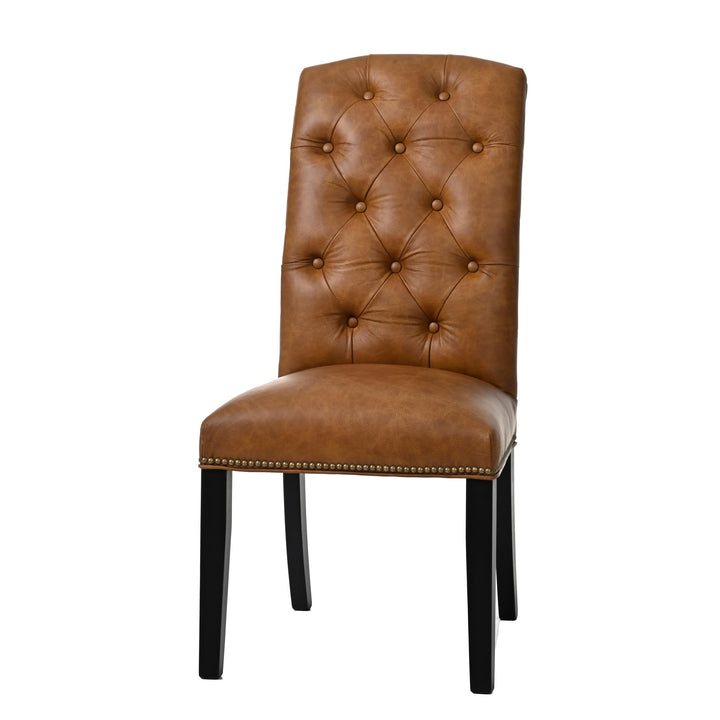 QW Amish Dalton Tufted Upholstered Side Chair