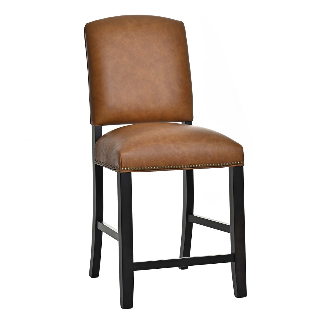 QW Amish Norman Upholstered Bar Chair