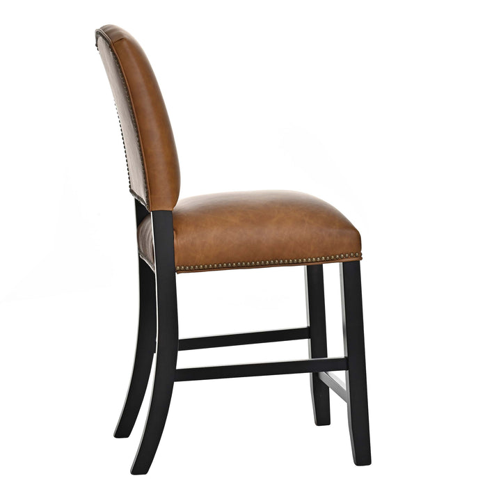 QW Amish Norman Upholstered Bar Chair