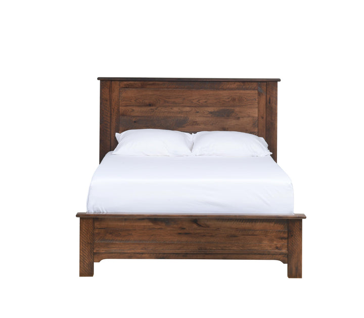 QW Amish Teton Panel Storage Bed