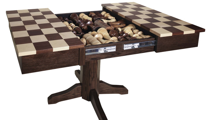 QW Amish Libby Game Table w/ Jumbo Pieces