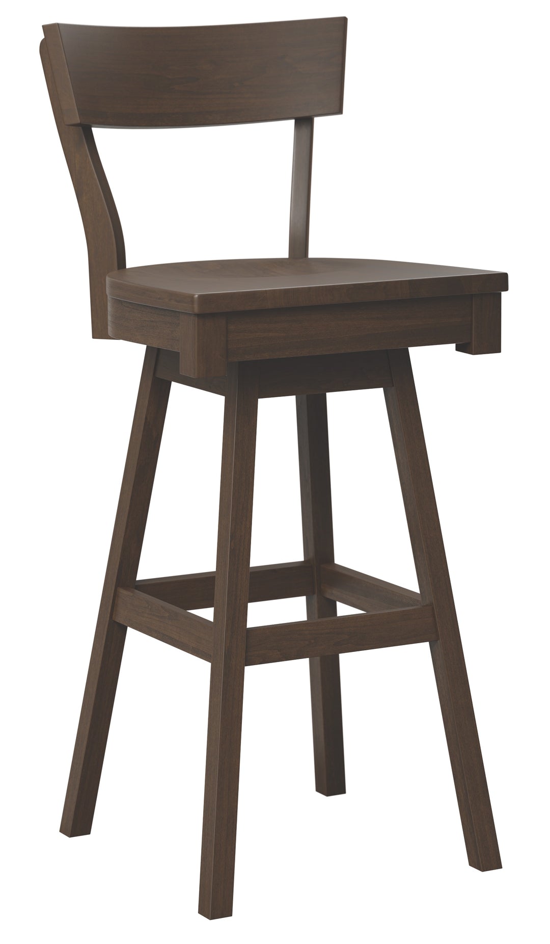 QW Amish Loft Swivel Bar Chair