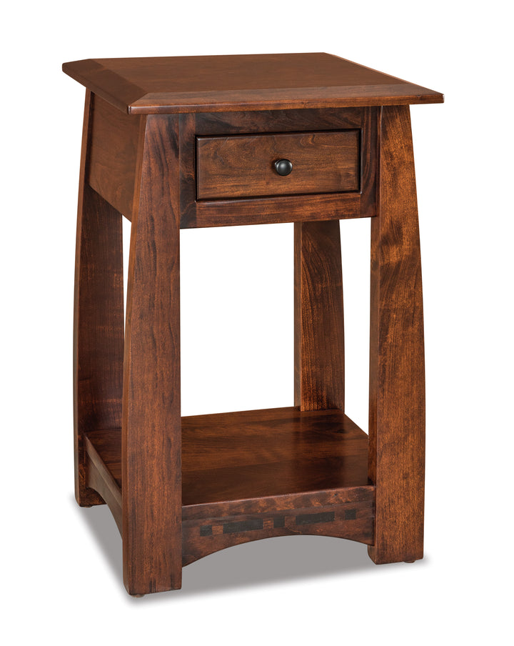 QW Amish Boulder Creek 18"W Open Nightstand