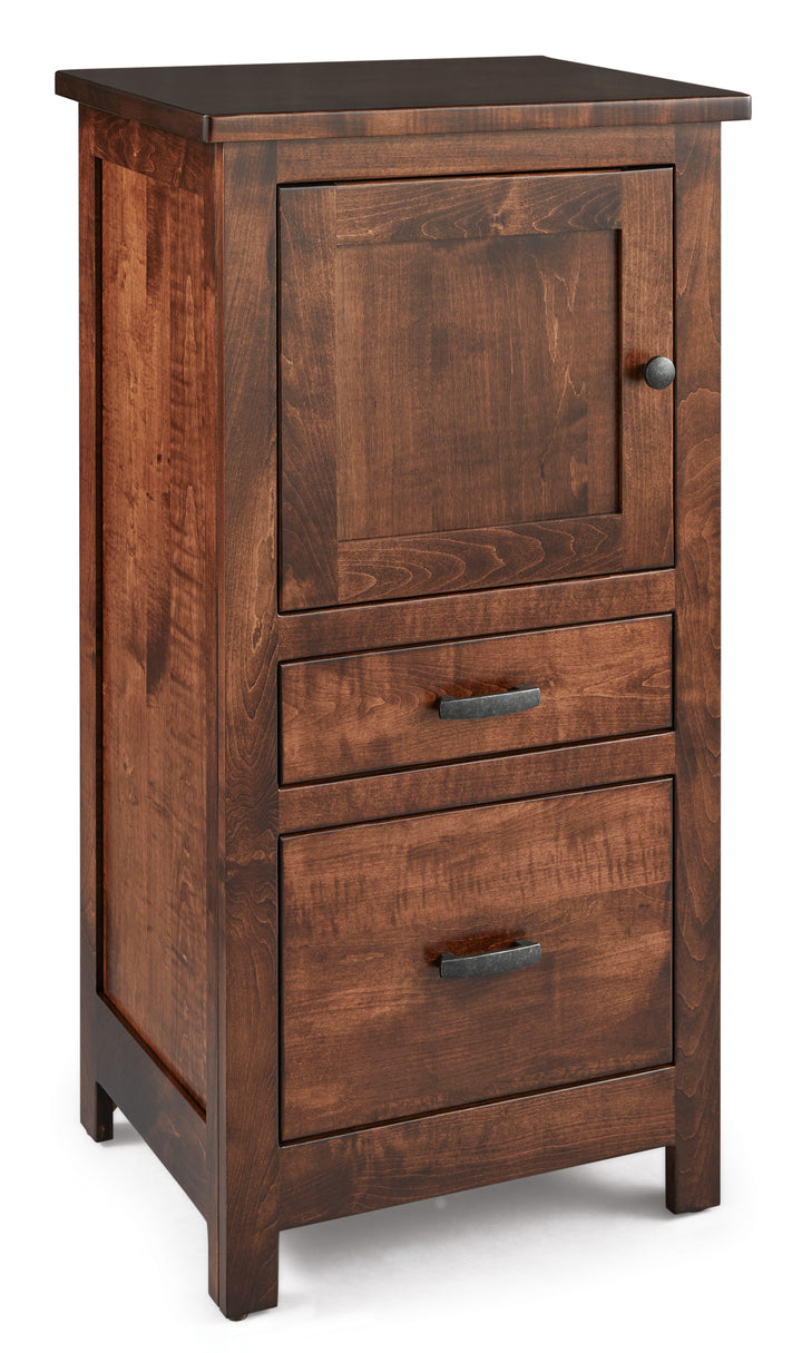 QW Amish Flush Mission C-PAP Nightstand