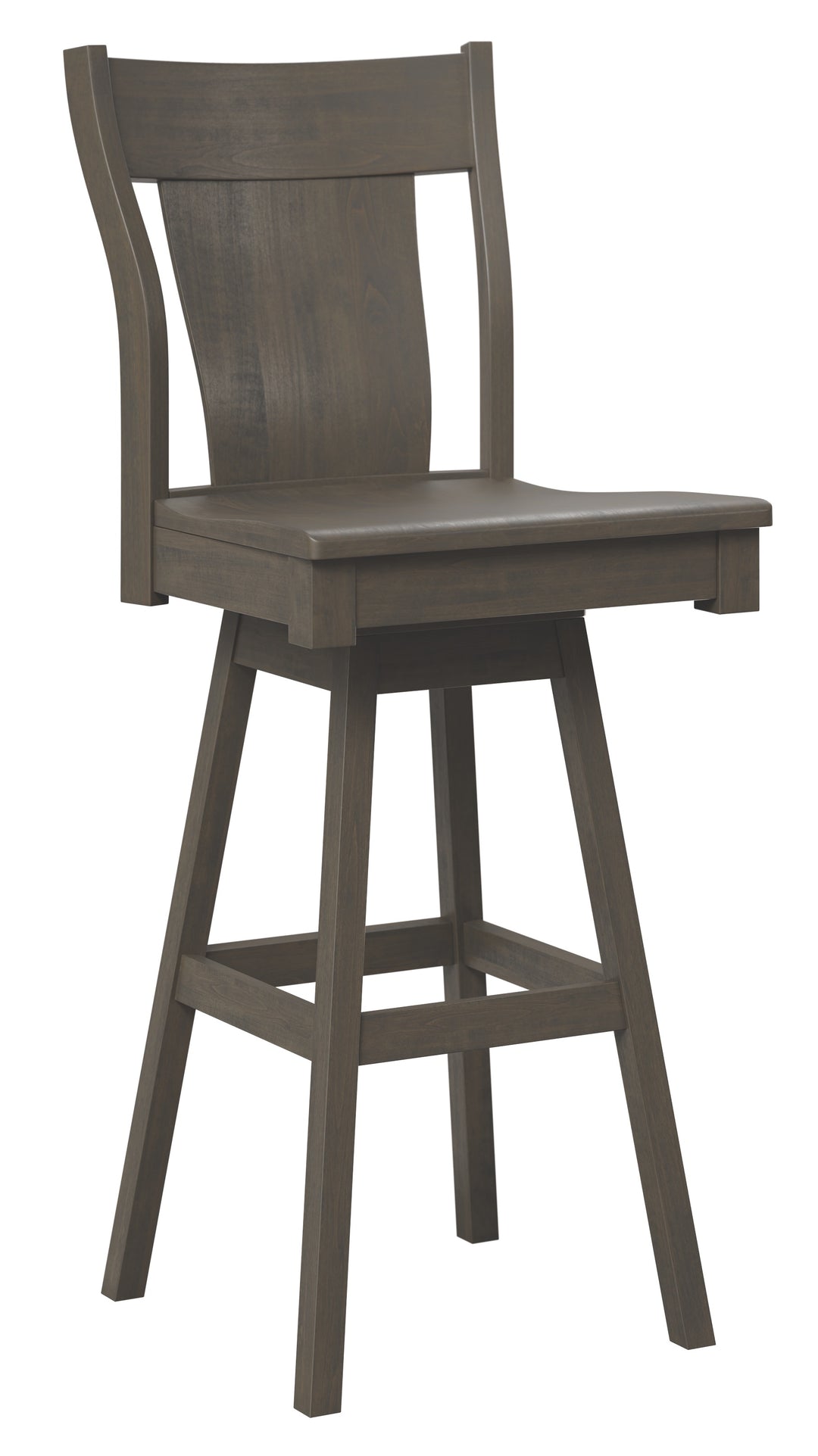 QW Amish Jasper Swivel Bar Chair