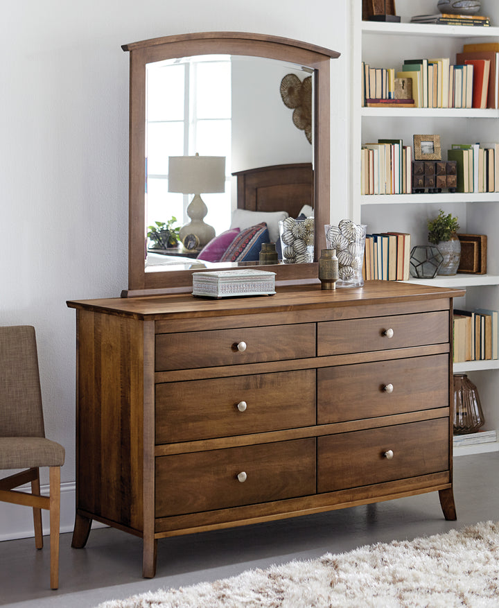 QW Amish Laurel Dresser w/ Optional Mirror