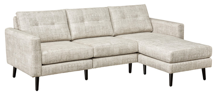 Serene Flat Arm Sofa with Chaise