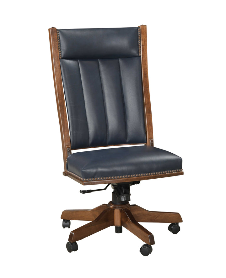 QW Amish Mission Side Desk Chair