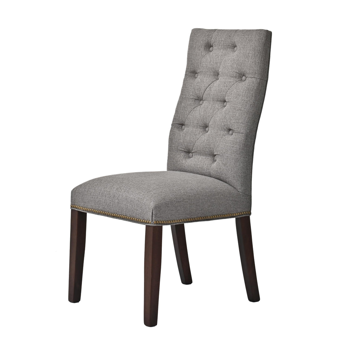 QW Amish Hilton Tufted Upholstered Side Chair