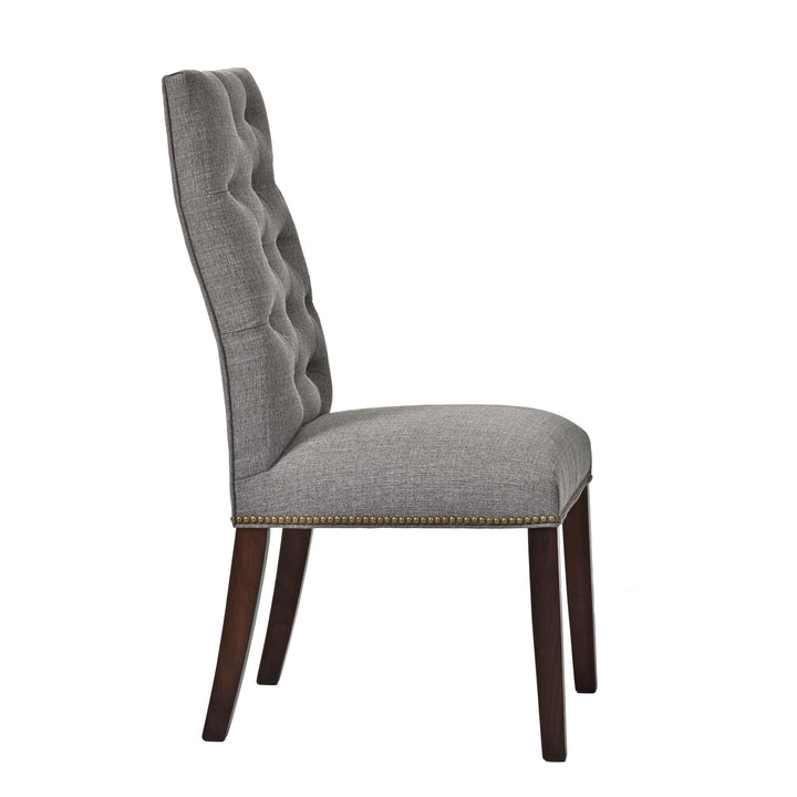 QW Amish Hilton Tufted Upholstered Side Chair