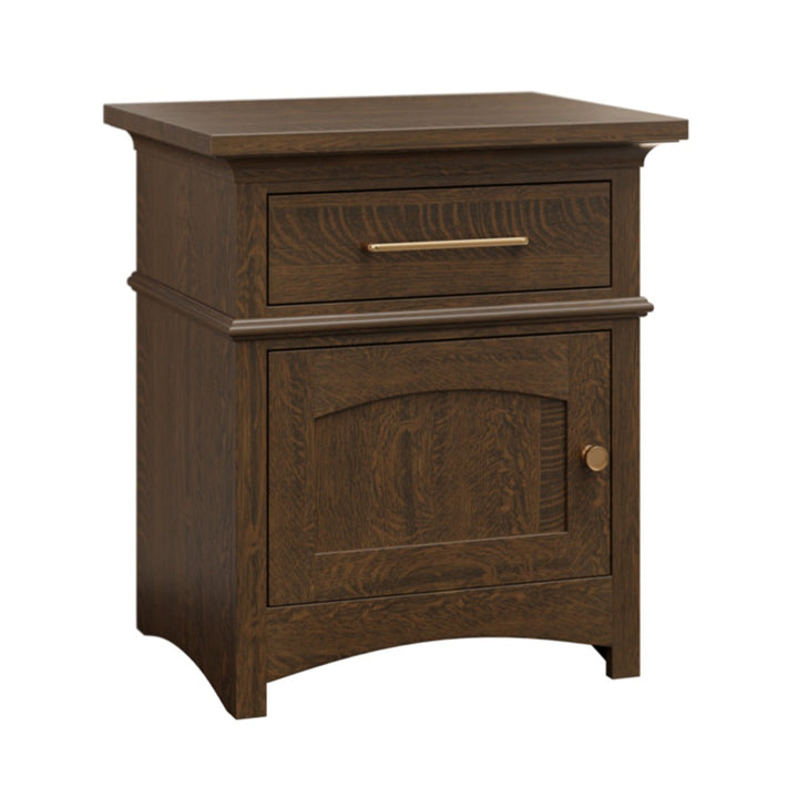 QW Amish Richmond 1 Drawer 1 Door Nightstand