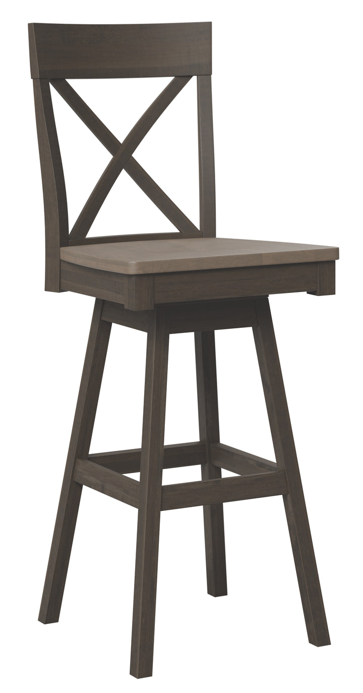 QW Amish Portland Swivel Bar Chair