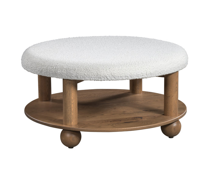 QW Amish Serene Round Coffee Table