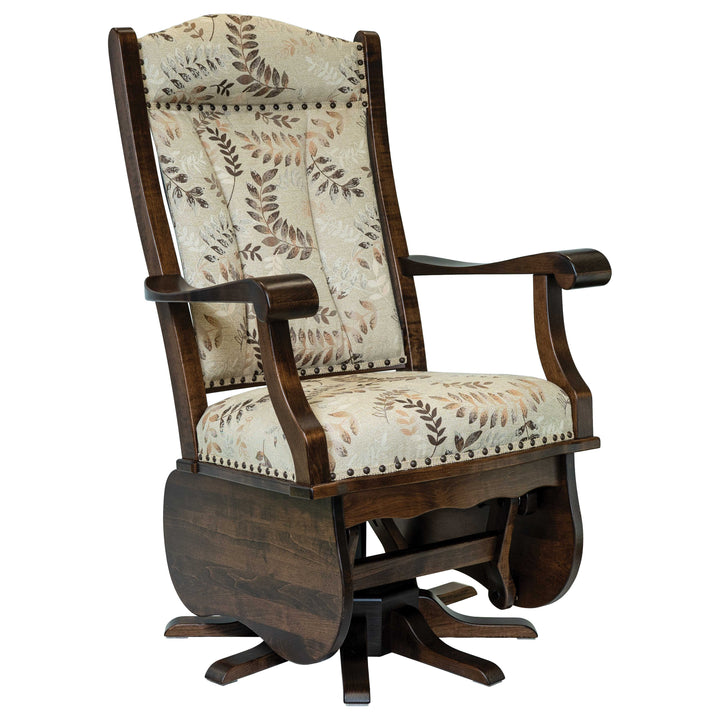 QW Amish Swivel Glider