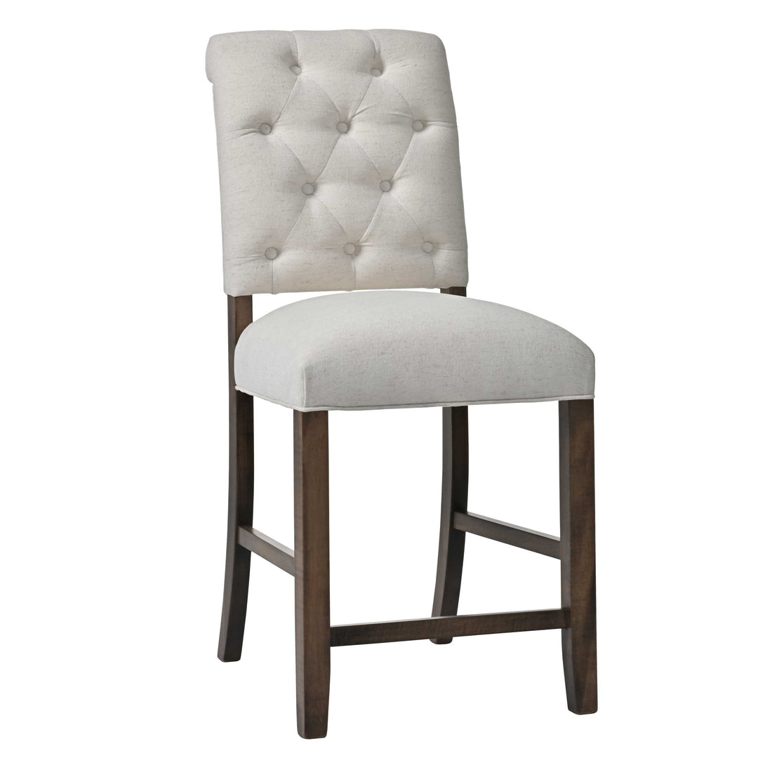 QW Amish Milan Upholstered Bar Chair