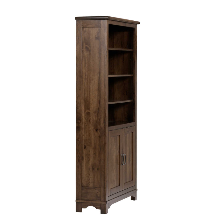 QW Amish Teton Bookcase with Doors