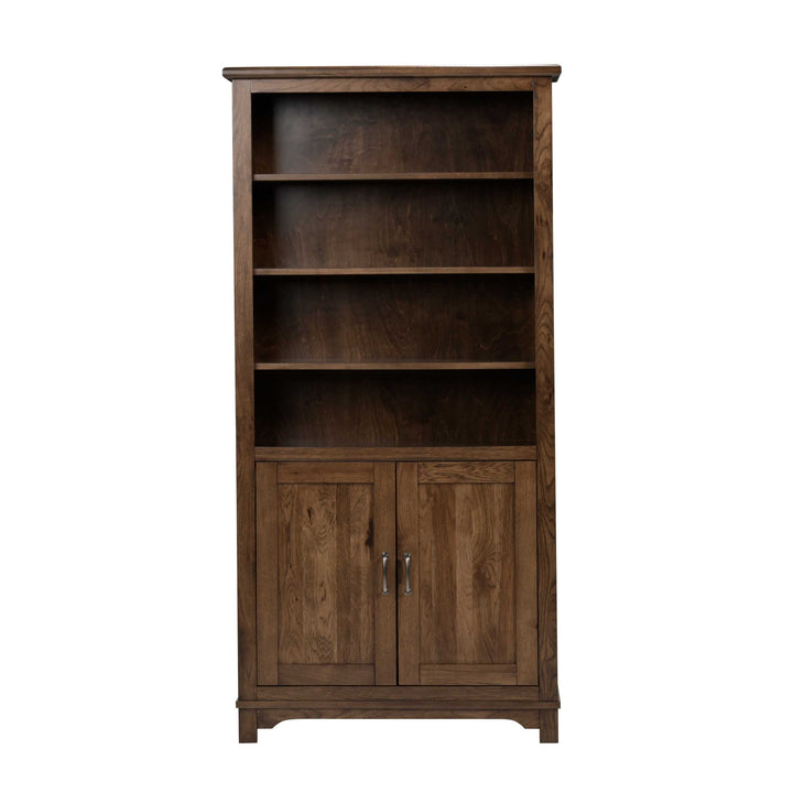 QW Amish Teton Bookcase with Doors