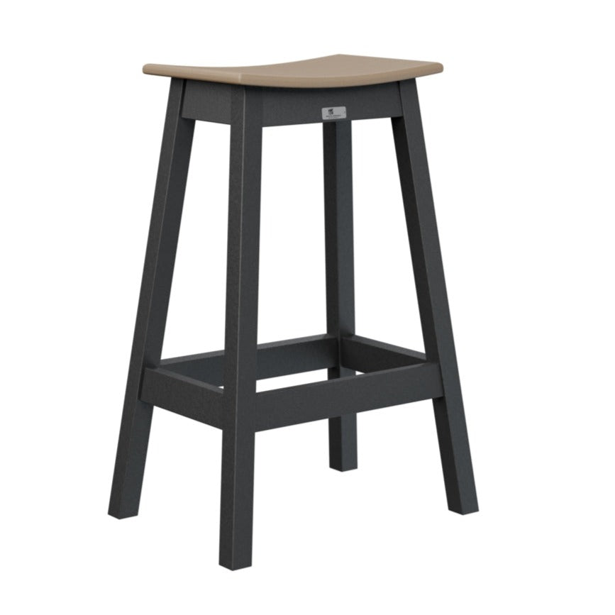 Berlin Gardens Outdoor Saddle Stool (Select Height)