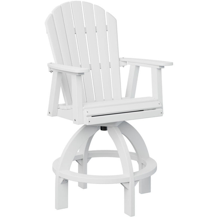 Comfo Back Adirondack Swivel Bar Chair