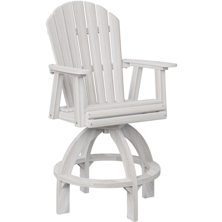 Comfo Back Adirondack Swivel Bar Chair