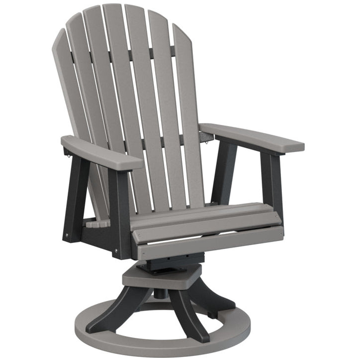 Comfo Back Adirondack Swivel Rocker Dining Chair ESDC2127