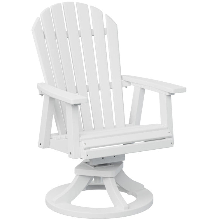 Comfo Back Adirondack Swivel Rocker Dining Chair