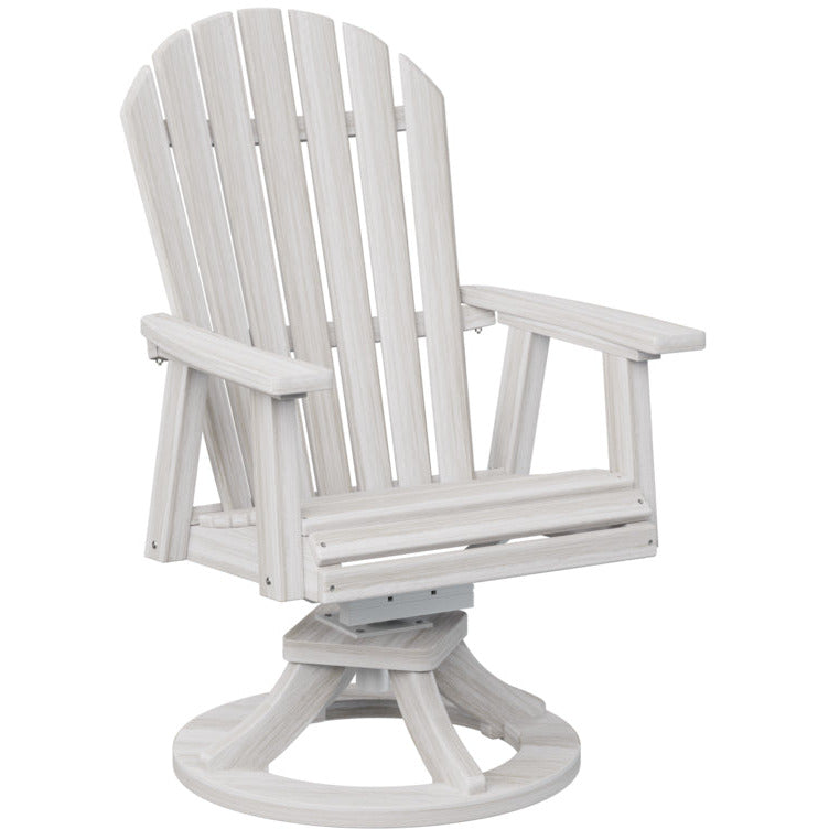 Comfo Back Adirondack Swivel Rocker Dining Chair