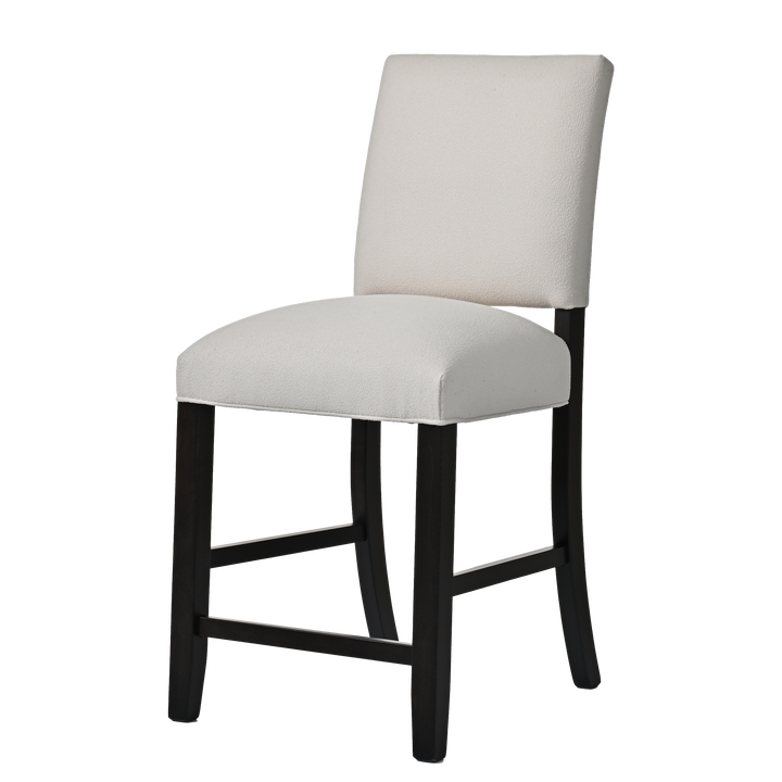 QW Amish Crater Upholstered Bar Chair