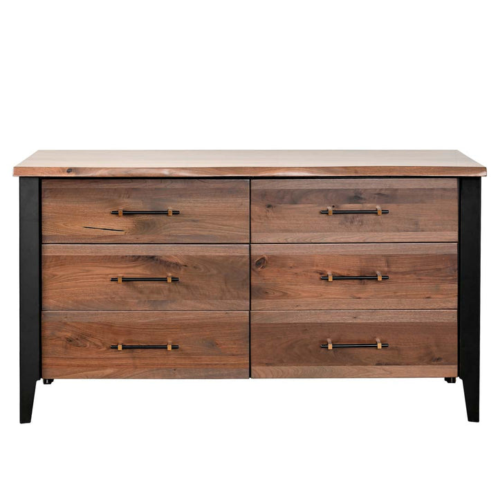 QW Amish Uptown 6 Drawer Dresser