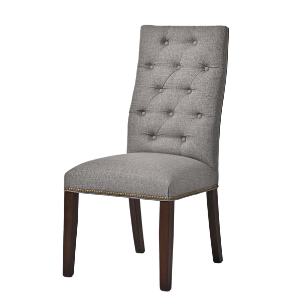 QW Amish Hilton Tufted Upholstered Side Chair