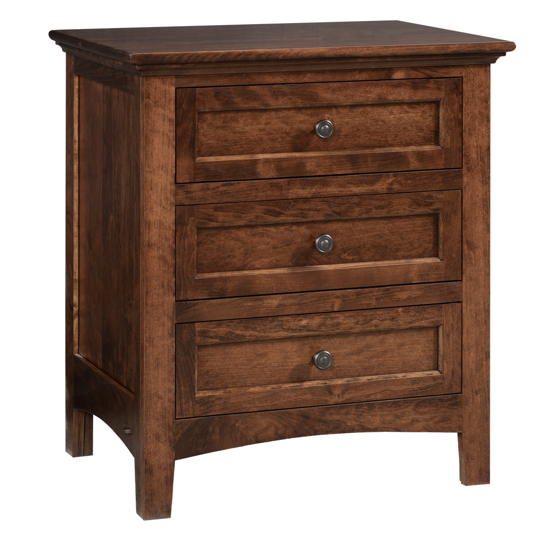 Millcraft Albany 3 Drawer Nightstand